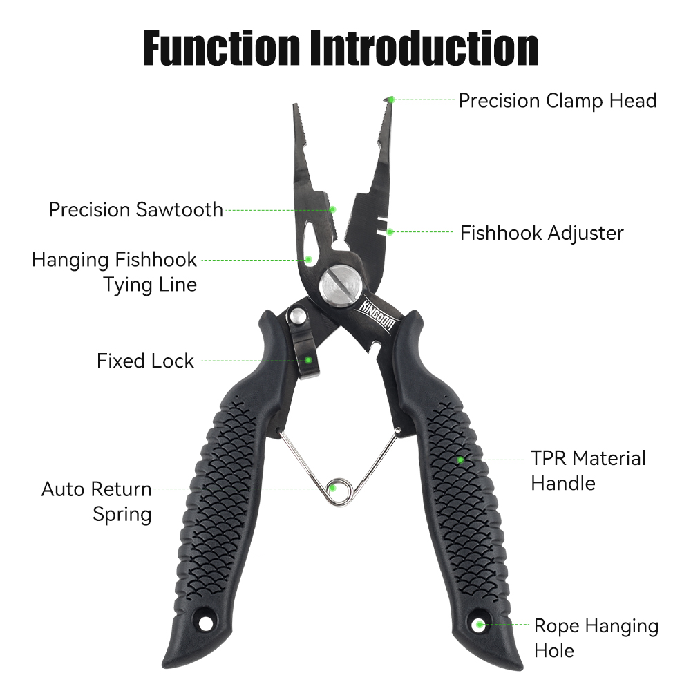 Kingdom Fishing Pliers Multifu - Fishing Hook Stainless Steel ulasan dan harga