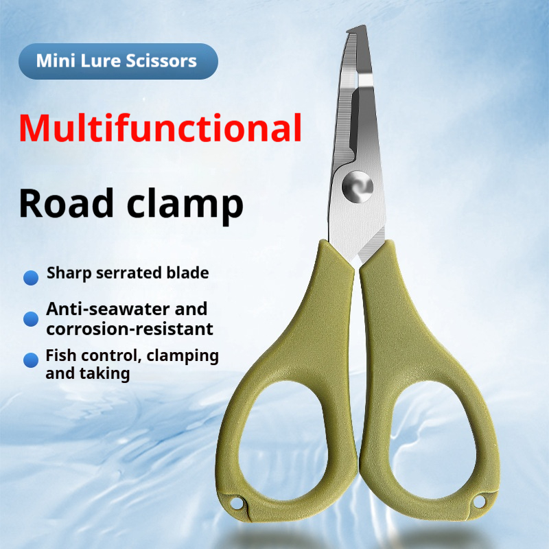 Mini Multi Functional Scissors - Fishing Hook Sharpener ulasan dan harga